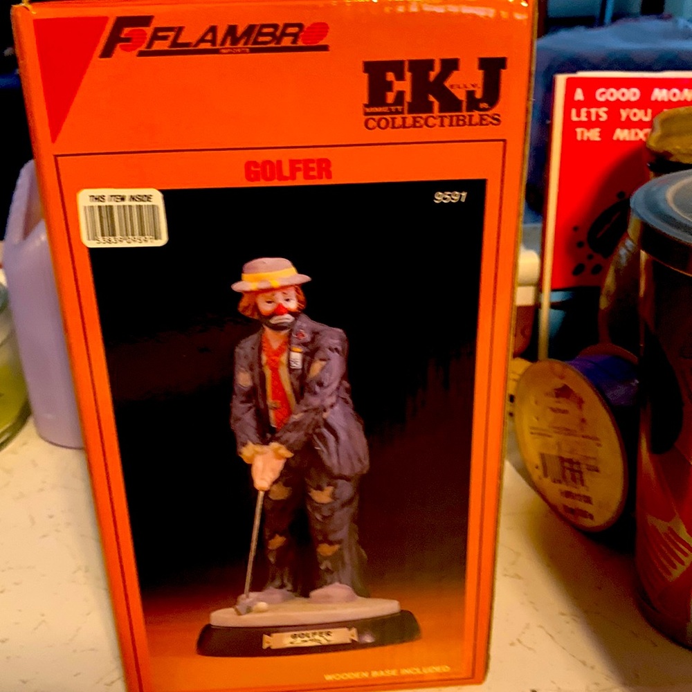 Emmett Kelly figurine